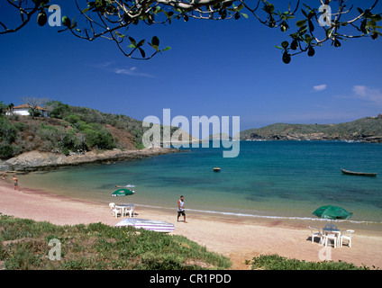 Il Brasile, Stato di Rio de Janeiro, Buzios, Da Forno Beach Foto Stock