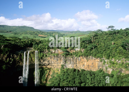 Maurizio, Chamarel, cascate di Chamarel Foto Stock