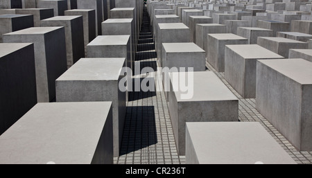 Close up di sculture in calcestruzzo Foto Stock