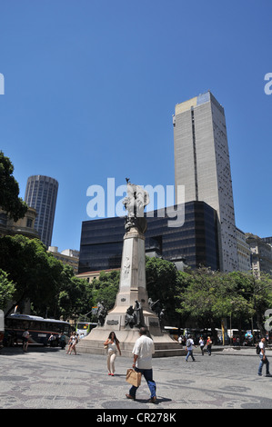 Piazza Rio de Janeiro in Brasile Foto Stock