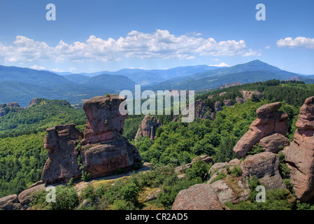 Le rocce di Belogradchik, Bulgaria Foto Stock