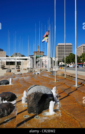 Il San Jose city hall, California CA Foto Stock