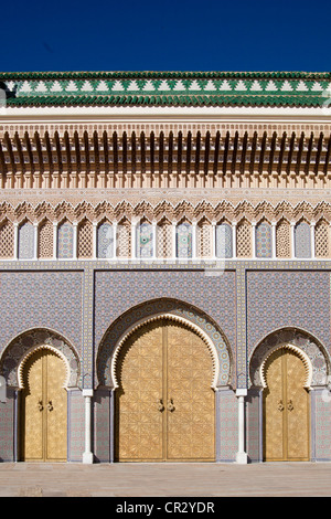 Palazzo Reale di Fez, Marocco, Africa Foto Stock