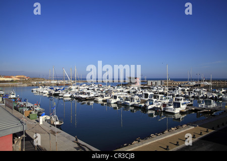 Il porto di Marseillan plage, Languedoc-Roussillon, Francia. Foto Stock