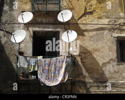 Scena di strada a palermo sicilia italia Foto Stock