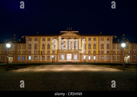 Schloss Bruchsal Palace, Bruchsal, Baden-Wuerttemberg, Germania, Europa Foto Stock