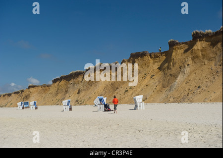 Red Cliff, Kampen, isola di Sylt, Schleswig-Holstein, Germania, Europa Foto Stock