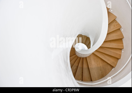 Scala circolare, Vitra Design Museum di Weil am Rhein, Baden-Wuerttemberg, Germania, Europa Foto Stock