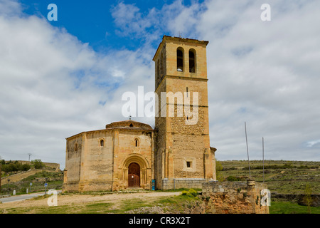 Chiesa di Vera Cruz a Segovia. Foto Stock