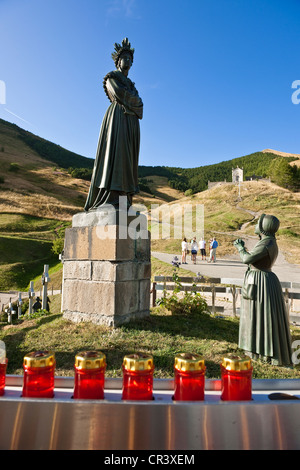 Francia, Isere, La Salette Fallavaux, il santuario di Nostra Signora de La Salette, il Vallon de l'Apparizione Foto Stock