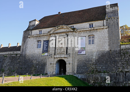 La Citadelle, Citadel, fortificazioni di Vauban, Sito Patrimonio Mondiale dell'UNESCO, Besancon, dipartimento del Doubs, Franche-Comte Foto Stock