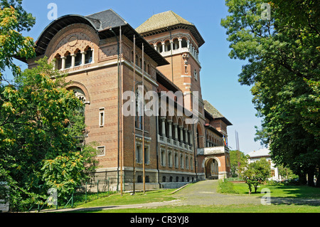 Muzeul Taranului Romana, Museo del contadino rumeno, Farm Museum, arte popolare, Bucarest, Romania, Europa orientale, Europa Foto Stock