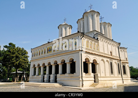 Palazzo e Chiesa del Patriarca, Chiesa Ortodossa Romena, Bucarest, Romania, Europa orientale, PublicGround Foto Stock