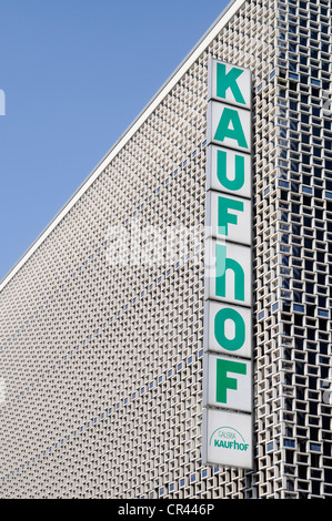 Kaufhof departement store, Duisburg, Ruhrgebiet regione Renania settentrionale-Vestfalia, Germania, Europa Foto Stock