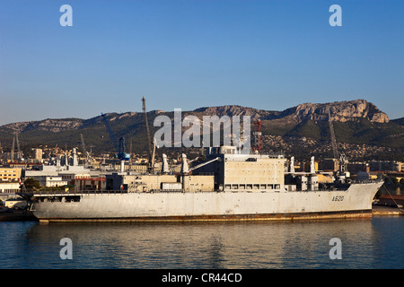 Francia, Var ( 83 ), Tolone, la base navale o l'Arsenal Foto Stock