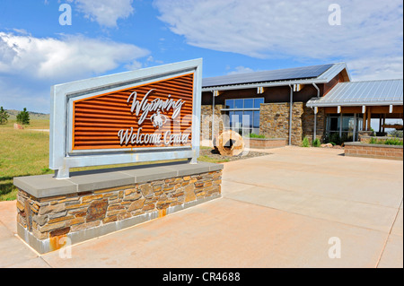 Wyoming Welcome Center siamo Travel WY resto informazione arresto Foto Stock