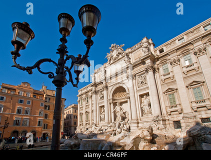 Fontana di Trevi a Roma, Italia Foto Stock