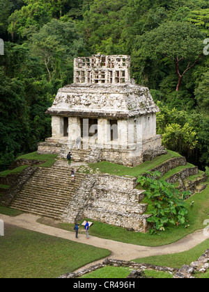 Palenque rovine, Chiapas, Messico, America Foto Stock