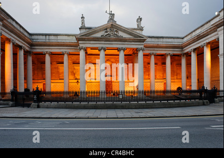 Edificio della banca di Irlanda, Dublino Repubblica di Irlanda, Europa Foto Stock