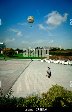 Parc André Citroën a Parigi, in Francia, in Europa Foto Stock