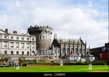 Il Castello di Dublino, Dublino Repubblica di Irlanda, Europa Foto Stock