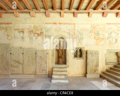 Abbazia gotica chiesa di San Pietro, un ex collegiata e la chiesa del monastero benedettino di Gruessau Foto Stock