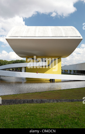 Il Museu Oscar Niemeyer, Curitiba Paraná, Brasile, Sud America Foto Stock