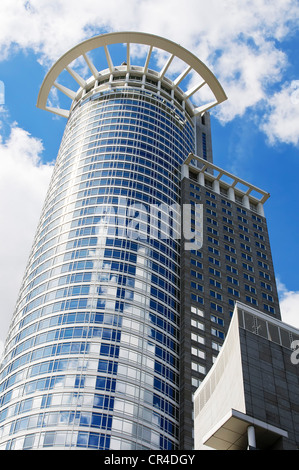 Torre Westend, sede di DZ Bank, Frankfurt am Main, Hesse, Germania, Europa Foto Stock