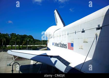 Stati Uniti, Florida, Cape Canaveral, Kennedy Space Center, lo space shuttle Explorer Foto Stock