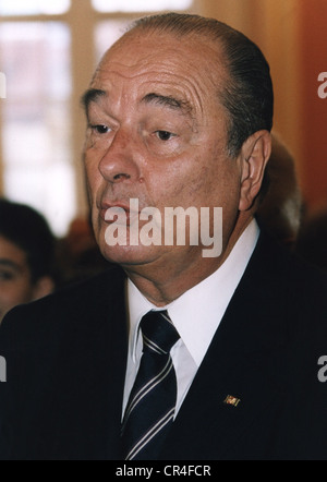 Chirac, Jacques, * 29.11.1932, politico francese, Presidente della Francia 1997 - 2007, ritratto, a Berlino, 26.6.2000, Foto Stock