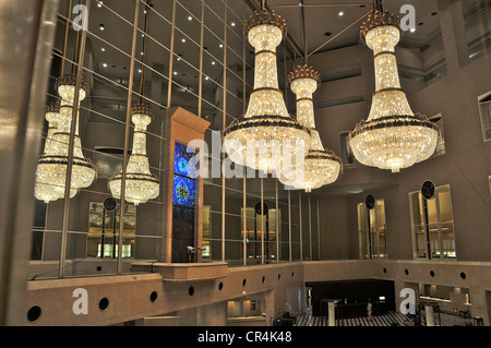 Hyatt Regency hotel hall reception Shinjuku Tokyo Giappone Foto Stock