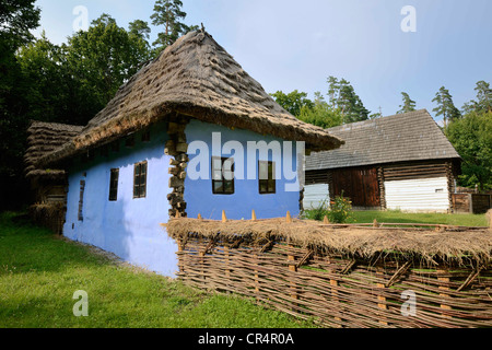 Agriturismo con workshop, astra open-air museum, Sibiu, Romania, europa Foto Stock