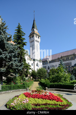 Art nouveau palazzo della cultura, Targu Mures, mure&#351; county, Transilvania, Romania, europa Foto Stock