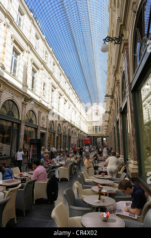 Il Belgio, Bruxelles, Royal Saint Hubert Gallerie Foto Stock