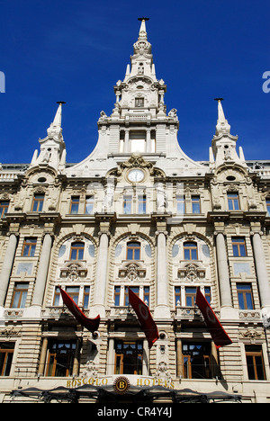 Ungheria, Budapest, patrimonio mondiale dell UNESCO, New York Palace hotel dal Gruppo Boscolo, ex edificio della società di assicurazioni chiamato Foto Stock