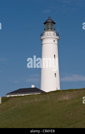 Faro, Hirtshals, regione dello Jutland settentrionale, Danimarca, Europa PublicGround Foto Stock