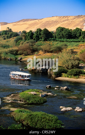 L'Egitto, l'Alto Egitto e la Nubia, Valle del Nilo, Aswan Foto Stock