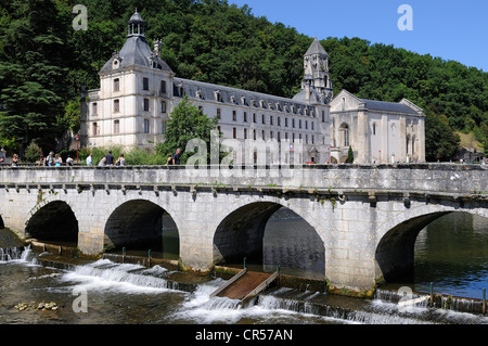 Francia, Dordogne, Perigord Vert, Parc Naturel Regional Périgord Limousin (Parco Naturale Regionale del Périgord Limousin), Foto Stock