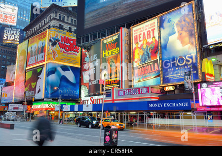 TImes Square a New York New York, Stati Uniti d'America. Foto Stock
