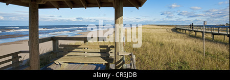 Canada, New Brunswick, Acadia, Bouctouche Duna, Irving Drop-off center Foto Stock