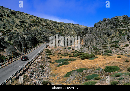 Il Portogallo, Serra da Estrela Regione, Serra da Estrela Parco naturale Foto Stock