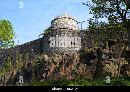 La città vecchia parete in Stirling Scozia Scotland Regno Unito Foto Stock
