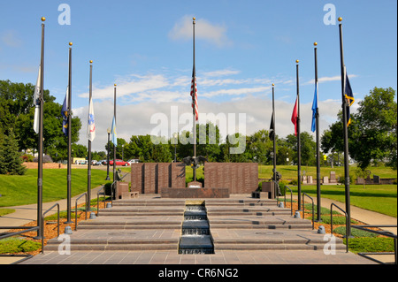 Pierre Dakota del Sud Guerra Mondiale 2 II Memorial Foto Stock