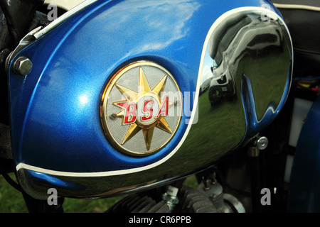 BSA moto serbatoio logo Birmingham Small Arms Company Limited Foto Stock