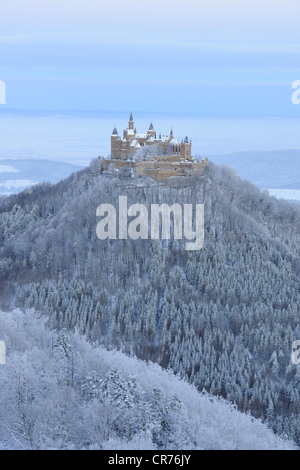 Burg Hohenzollern Castello Svevo, Baden-Wuerttemberg, Germania, Europa Foto Stock