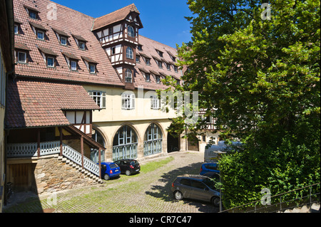 Bebenhausener Pfleghof ex edificio monastico, Tuebingen, Svevo, Baden-Wuerttemberg, Germania, Europa Foto Stock