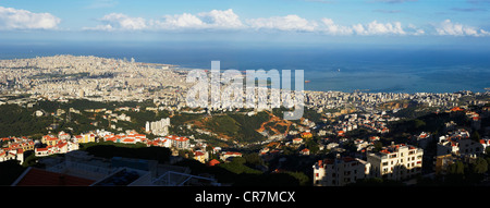 Il Libano, Beirut, vista dall'Al Bustan Hotel Foto Stock