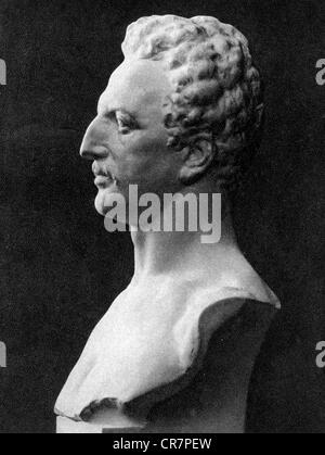 Lassalle, Ferdinand, 11.4.1825 - 31.8.1864, politico tedesco (ADAV), ritratto, busto, 19th secolo, Foto Stock