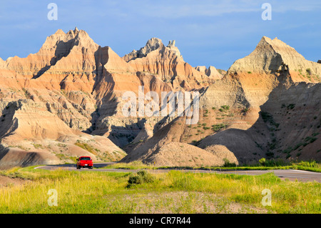 Aghi Highway 87 Parco nazionale Badlands Dakota del Sud Foto Stock