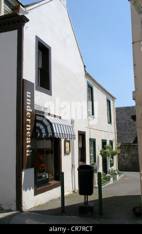 Chapel Street t più breve in Scozia Moffat Dumfries and Galloway Scotland Foto Stock